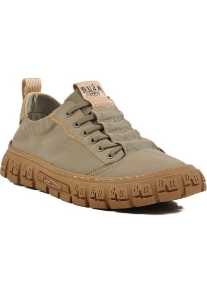 Haki Hafif Tekstil Erkek Sneaker 25Y518 M