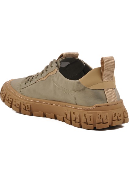 Haki Hafif Tekstil Erkek Sneaker 25Y518 M