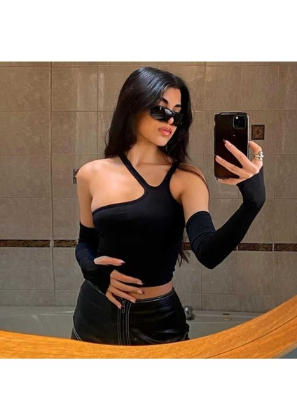 Esnek Siyah Kumaş İkili Kolluk, 45 cm, yüksek kalite, 2022 modeli fiyatları