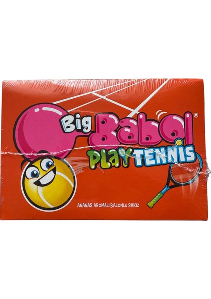 Play Tennis Ananas Aromalı Balonlu Sakız 28 Adetli * 20 G. fırsatları