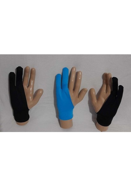 3'lü Çizim Eldiveni Seti, Siyah ve Turkuaz, Polyester, Yıkama Talimatı: Type 1 fiyatları