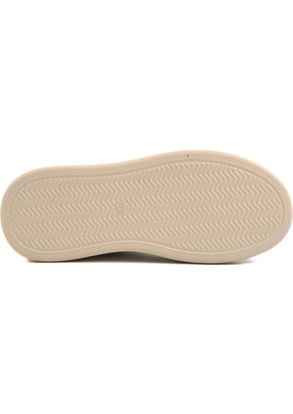Beyaz Taş Işlemeli Kadın Sneaker 25Y451-10 Z