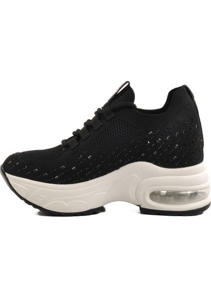 Siyah Triko Air Taban Kadın Sneaker 25Y300-20 Z fiyatları