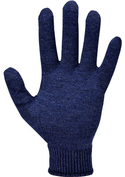 Bıbury %70 Merino Yünlü Lacivert Eldiven 1 Çift modelleri