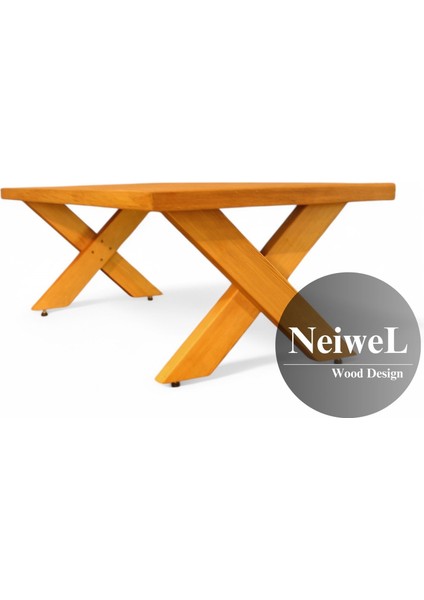 Garden Mona Doğal Ahşap Bahçe SEHPA-70-100 modelleri