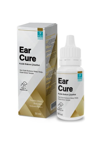 Earcure Kedi- Köpek Kulak Temizleme Çözeltisi