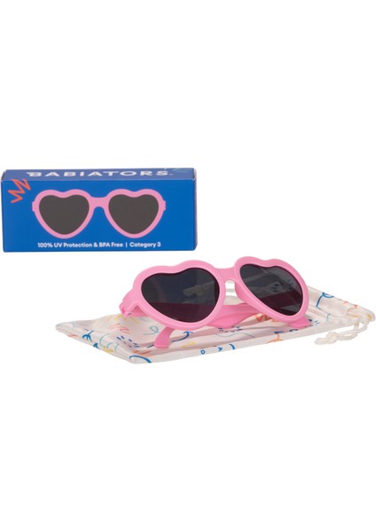 Heart Bubblegum 3-5 Yaş Çocuk Güneş Gözlüğü modelleri