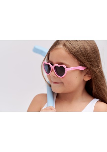 Heart Bubblegum 3-5 Yaş Çocuk Güneş Gözlüğü fırsatları