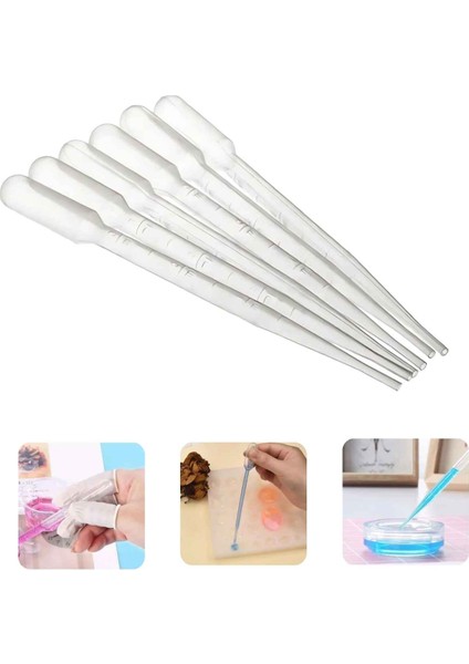 Epoksi Damlalık Esans Pastör Pipeti 3 ml (100 Adet)