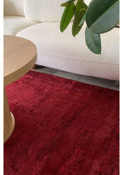Parlak Yüzeyli Akrilik Şık Salon Halısı Yolluk Otantik Halı