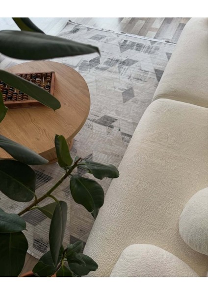 MAKİNA DOKUMASI KİLİM DEKORATİF MODERN