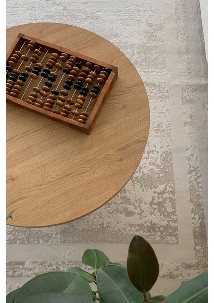 Parlak Yüzeyli Akrilik Şık Salon Halısı Yolluk Otantik Halı