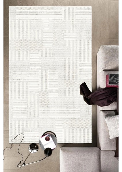 MAKİNA DOKUMASI KİLİM DEKORATİF MODERN