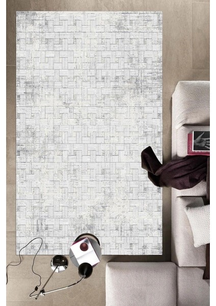 MAKİNA DOKUMASI KİLİM DEKORATİF MODERN