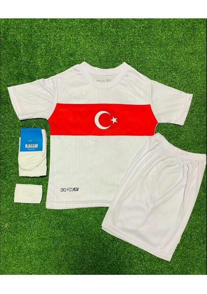 Türkiye Barış Alper Milli Takım Futbol Çocuk Forması 4’lü Set