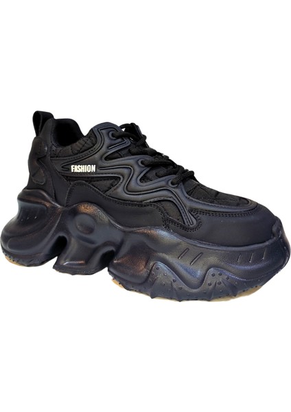 Kadın Günlük Sneakers Kalın Taban Spor Ayakkabı 2524K319-4