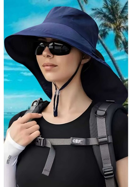 Kadın Güneş Korumalı Geniş Siperli Şapka Outdoor Şapka Plaj Şapkası indirimleri