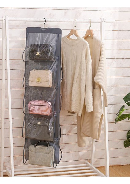 10 cepli dolap içi düzenleyici, kumaş, gri, 30x97 cm, pratik ve şık düzen sağlar modelleri