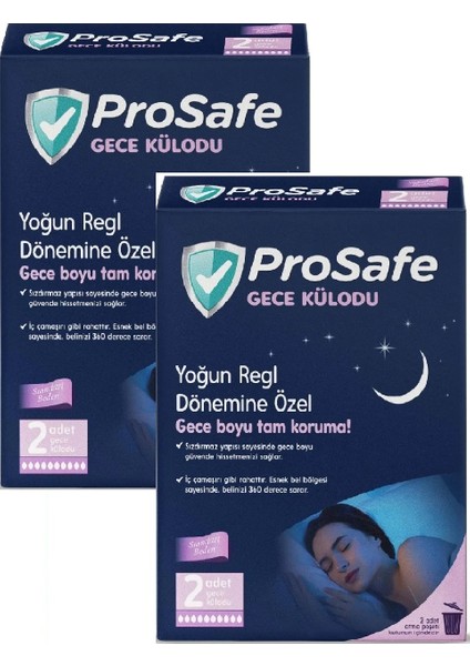 Gece Külodu 2 Li Yoğun Re Gl Dönemine Özel x 2 Paket