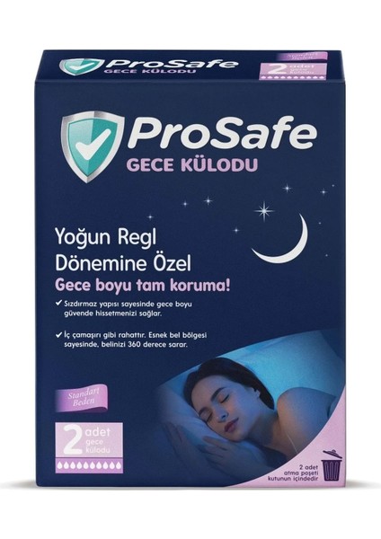 Gece Külodu 2 Li Yoğun Re Gl Dönemine Özel x 2 Paket