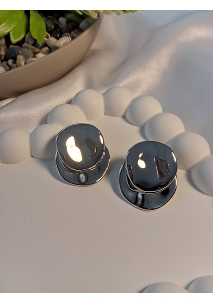 Gümüş Renk Çelik Küpe fiyatları