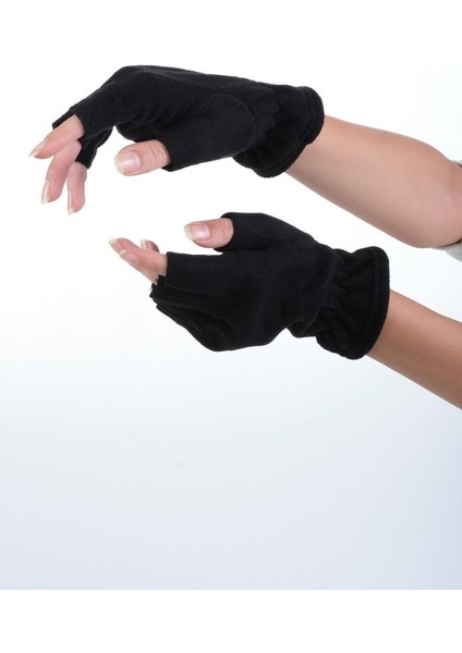 Turuncu unisex sıcak ve rahat polar eldiven, soğuk havalar için ideal tercih fiyatları