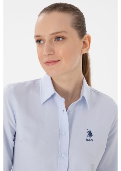 Kadın Açık Mavi Gömlek Basic 50298095-VR003 fiyatları