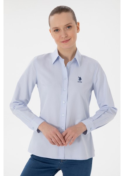 Kadın Açık Mavi Gömlek Basic 50298095-VR003 modelleri
