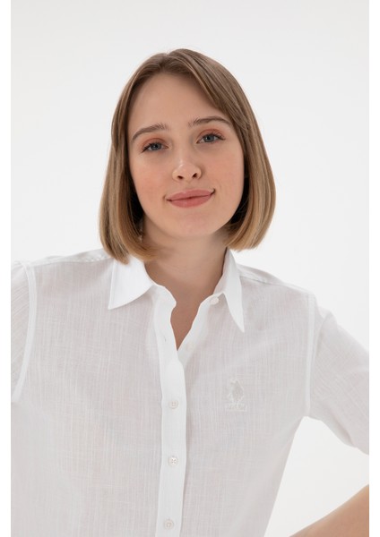 Kadın Beyaz Gömlek Basic 50307694-VR013 fiyatları