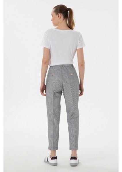 Kadın Lacivert Pantolon (Kanvas-Chino) 50309090-VR033