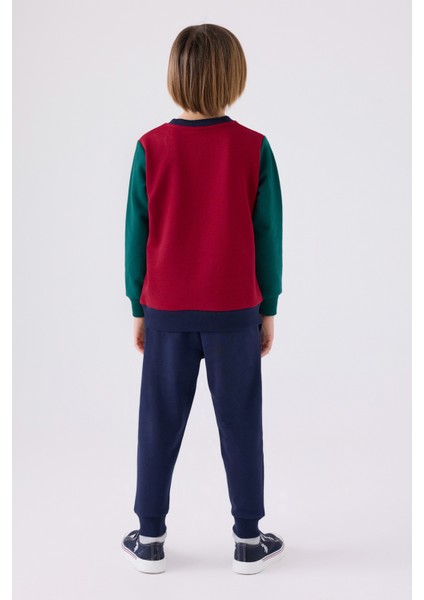 Erkek Çocuk Bordo Pijama Takım 50299486-VR014 fırsatları