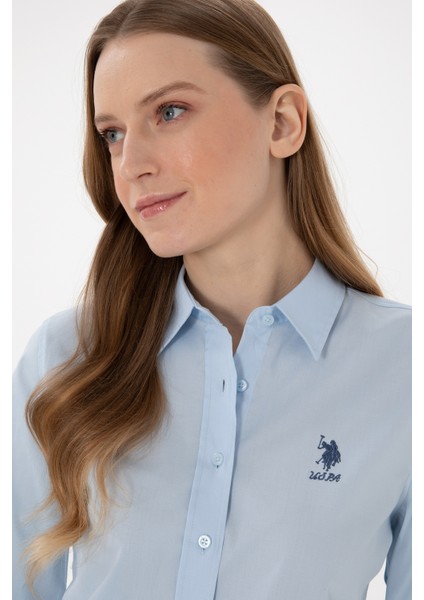 Kadın Açık Mavi Gömlek Basic 50298091-VR003 fiyatları