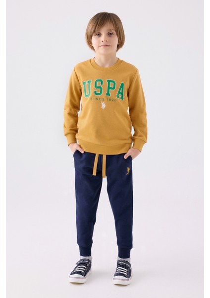 Erkek Çocuk Hardal Pijama Takım 50299485-VR072