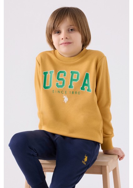 Erkek Çocuk Hardal Pijama Takım 50299485-VR072