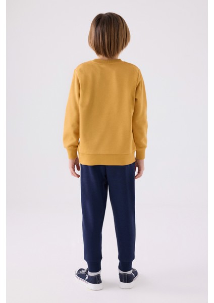 Erkek Çocuk Hardal Pijama Takım 50299485-VR072