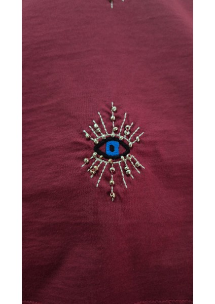 Nakışlı Crop T-Shirt modelleri
