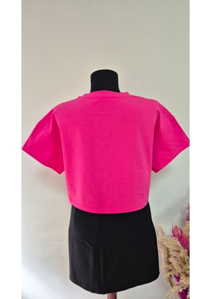 Nakışlı Crop T-Shirt fiyatları