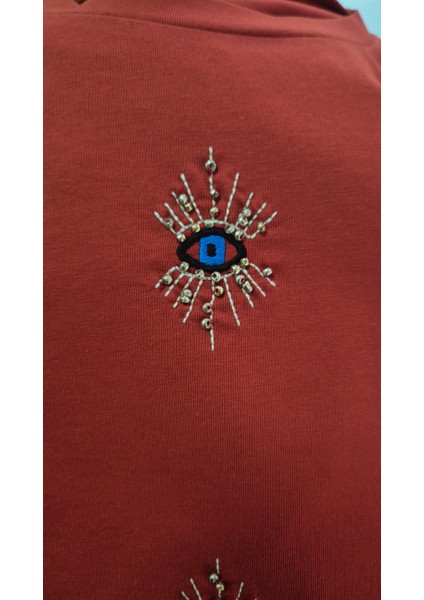 Nakışlı Crop T-Shirt modelleri