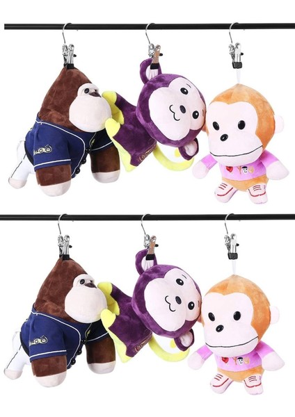 50 Adet Metal Krom Kaplama Çok Amaçlı Eşarp ve Şal Askısı Seti indirimleri