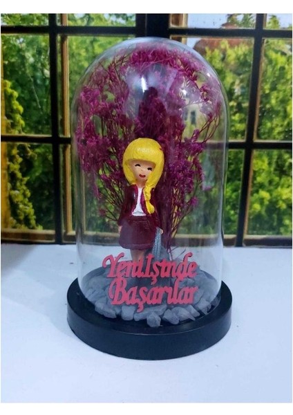 Sevgiliye Hediye Özel Hediye Dekoratif Fanus Hediyelik