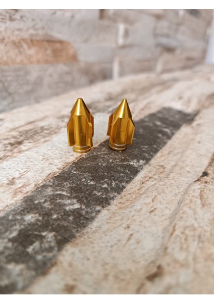 Motorsiklet Aliminyum Fuze Sibop Kapağı 2'li Sibop Kapağı Uyumlu