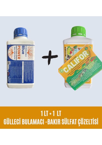 Gülleci Bulamacı 1lt ve Bakırlı Gübre 1lt