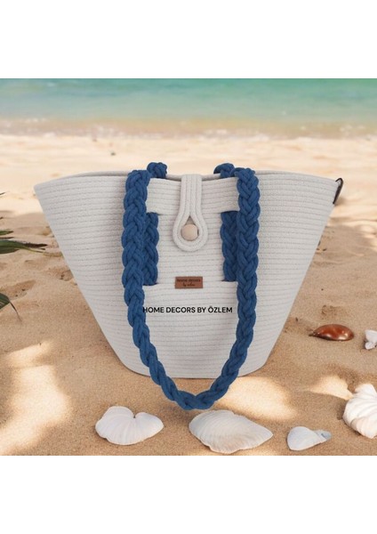 Hasır Çanta Omuz Çantası Plaj Çantası El Emeği Handmade Tasarım Tarz Yaz MODA-30CMX40-42CM fiyatları
