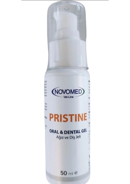 Vetline Pristine Kedi ve Köpek Ağız Diş Jeli 50 ml
