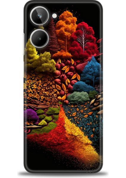 Realme Xt Ile Uyumlu Hd Baskılı Kılıf - 2908