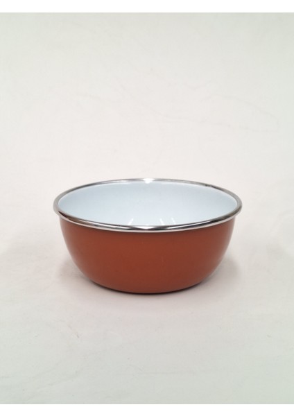 Emaye Kase Tas 13 cm 0,5 Litre 500 ml Karamel