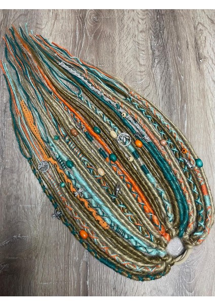 30 Lu Rasta Toka - Bal Köpüğü & Karamel & Turuncu & Yeşil & Su Yeşili fiyatları