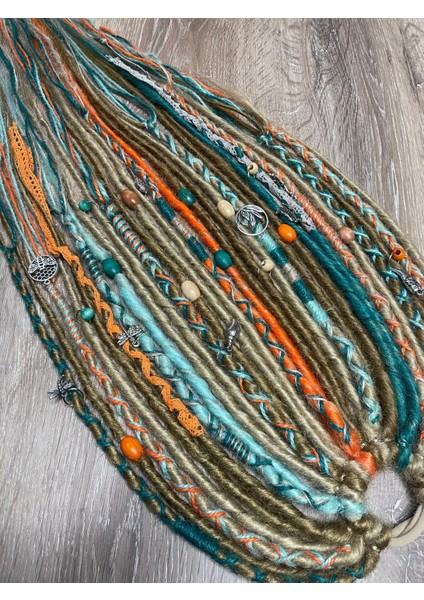 30 Lu Rasta Toka - Bal Köpüğü & Karamel & Turuncu & Yeşil & Su Yeşili modelleri