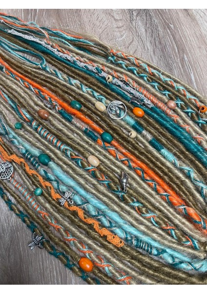 30 Lu Rasta Toka - Bal Köpüğü & Karamel & Turuncu & Yeşil & Su Yeşili fırsatları