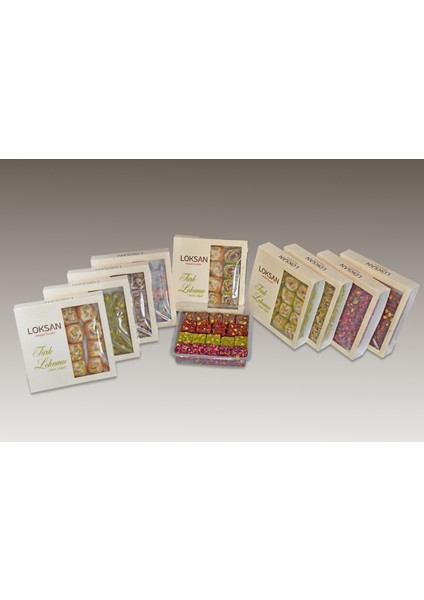 Kakaolu Hindistan Ceviz Kaplamalı Antep Fıstıklı Lokum 300GR (Fıstık Resitali)